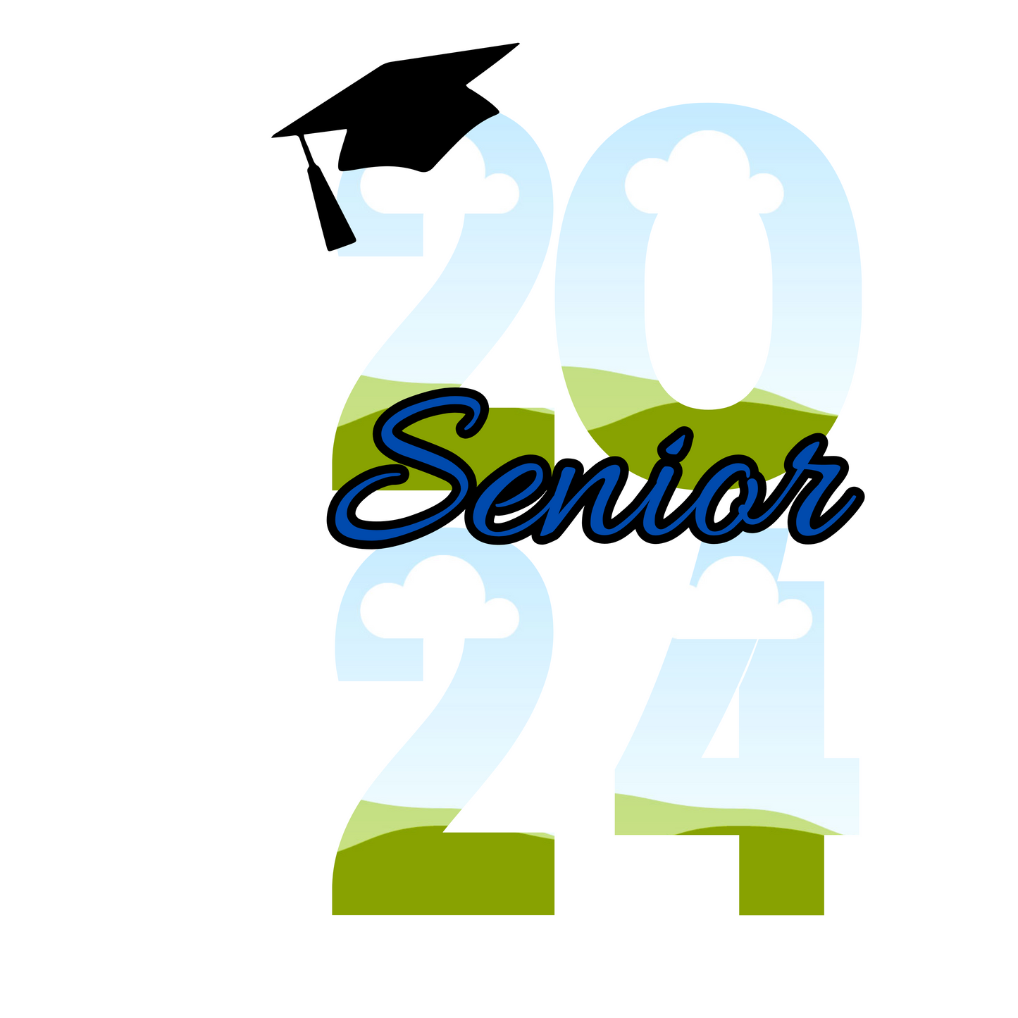Grad Pillow Design Template