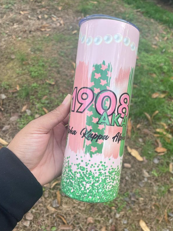 AKA Sorority 20oz Tumbler