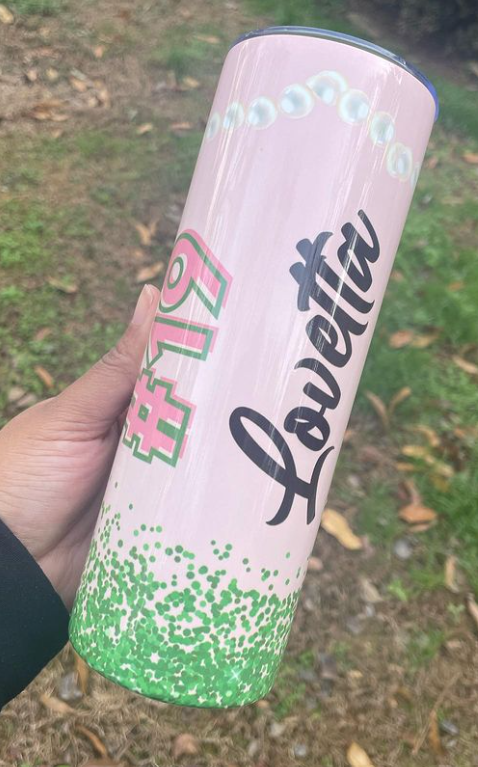 AKA Sorority 20oz Tumbler