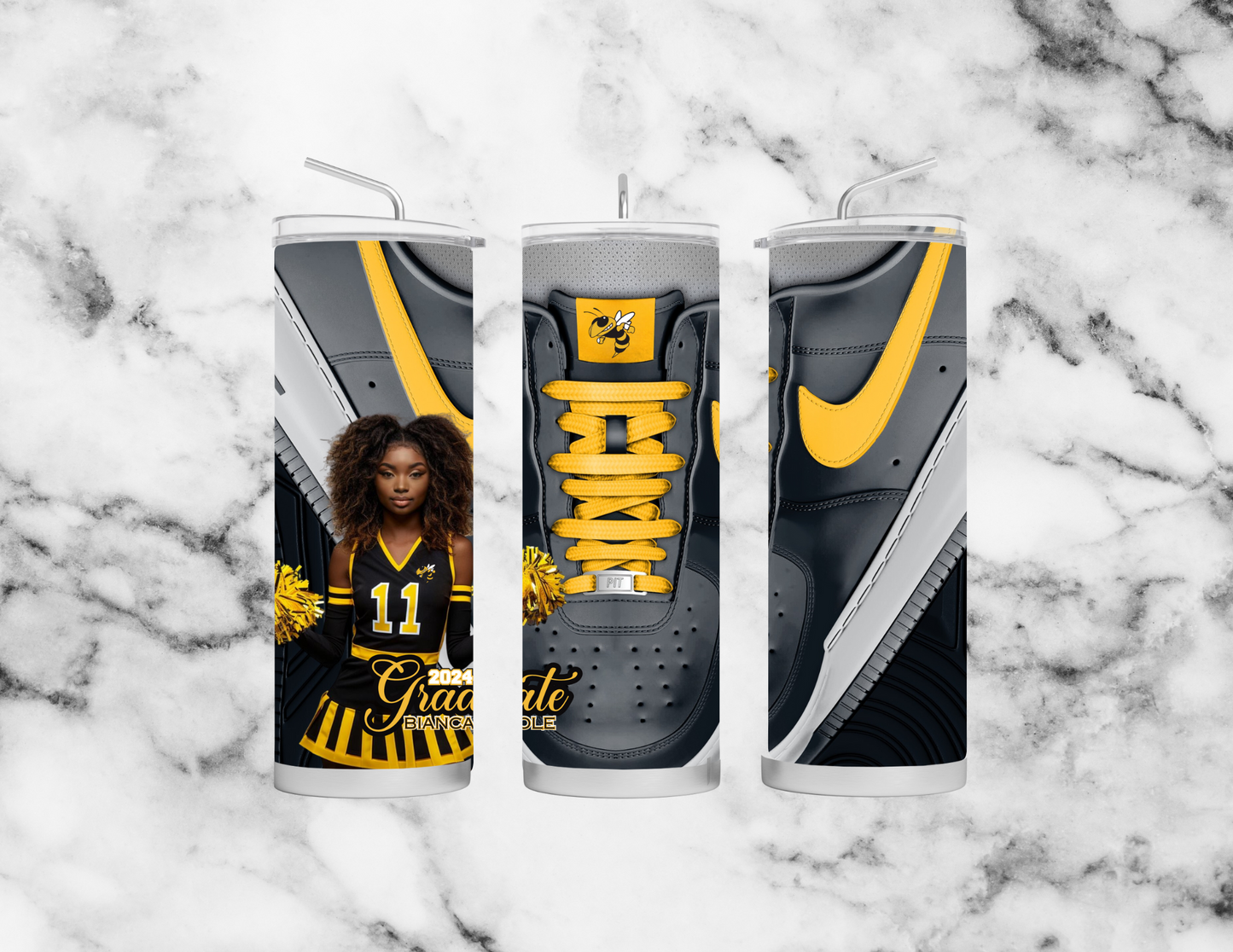 Graduation Sneaker Tumbler