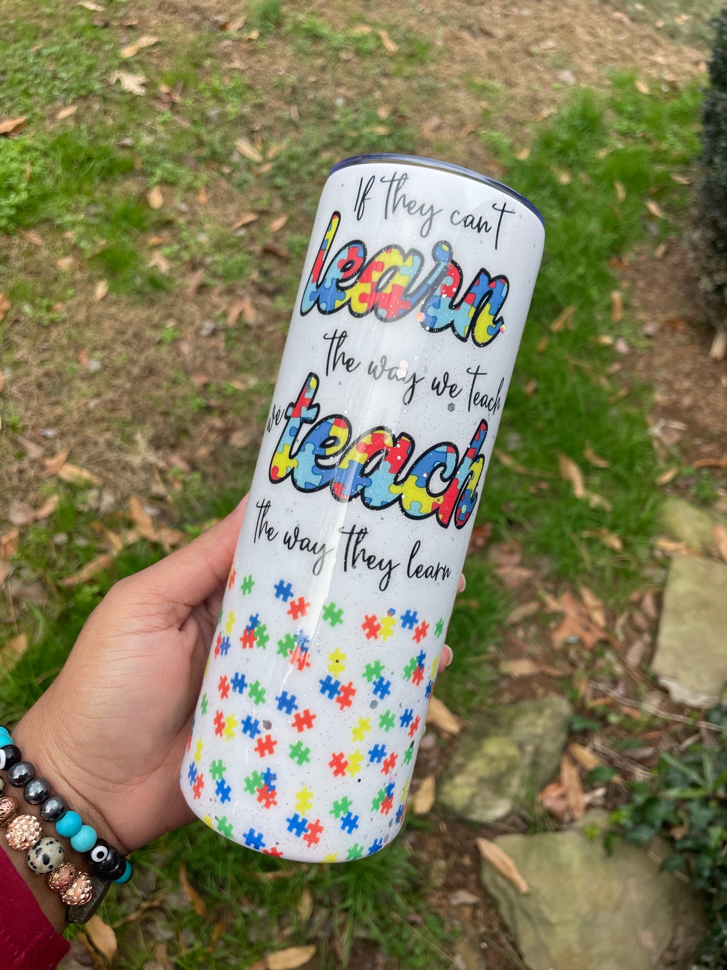 Autism Awareness Tumbler