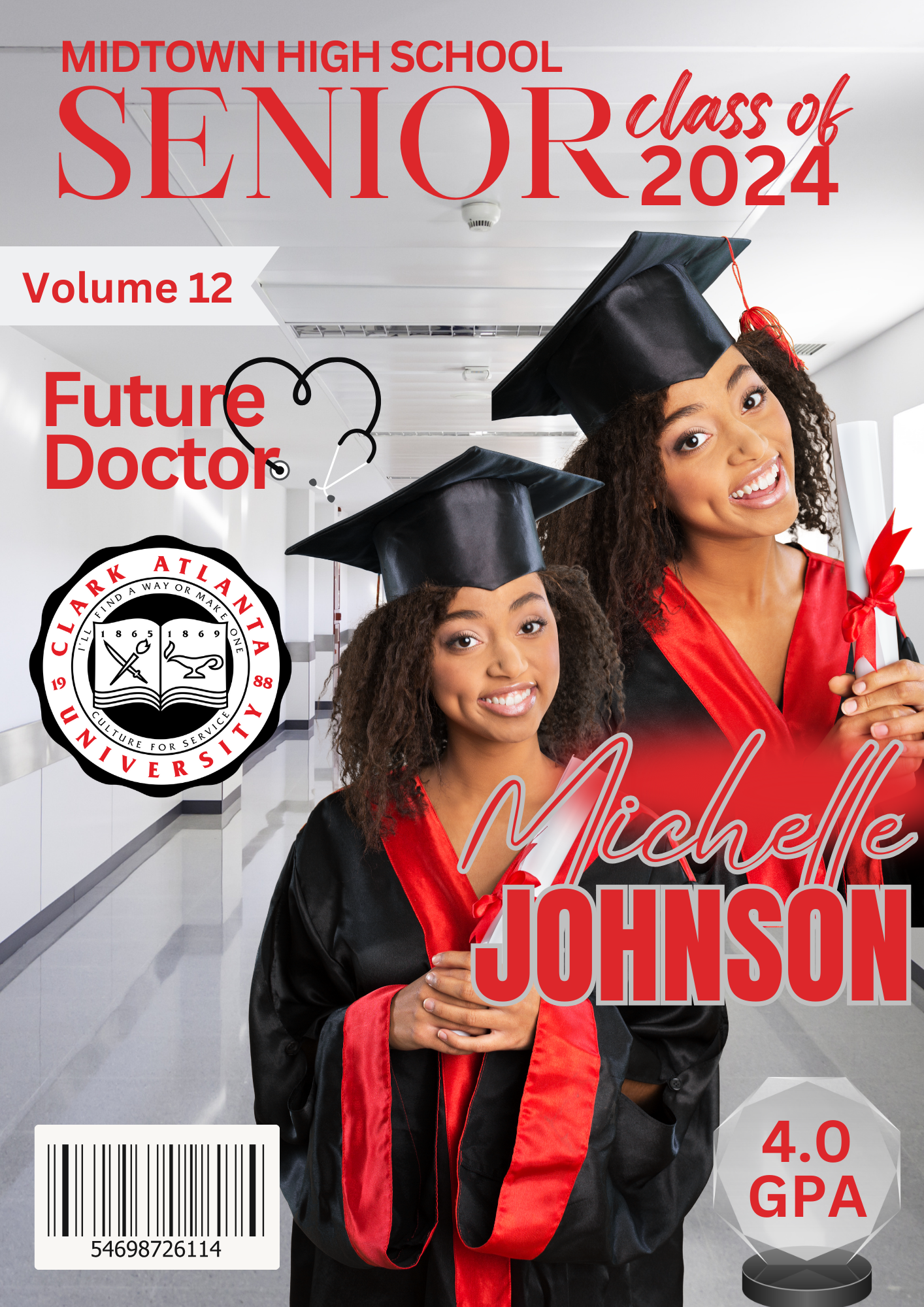 5 Magazine Invitation Design Template