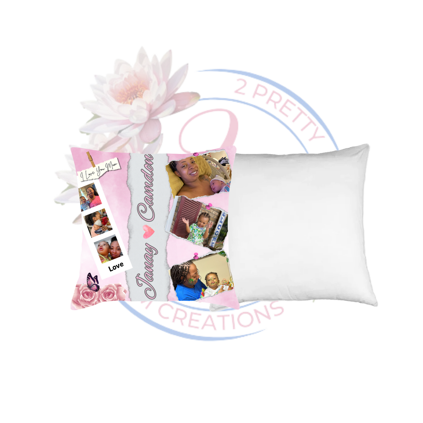 Mother's Day Pillow Template