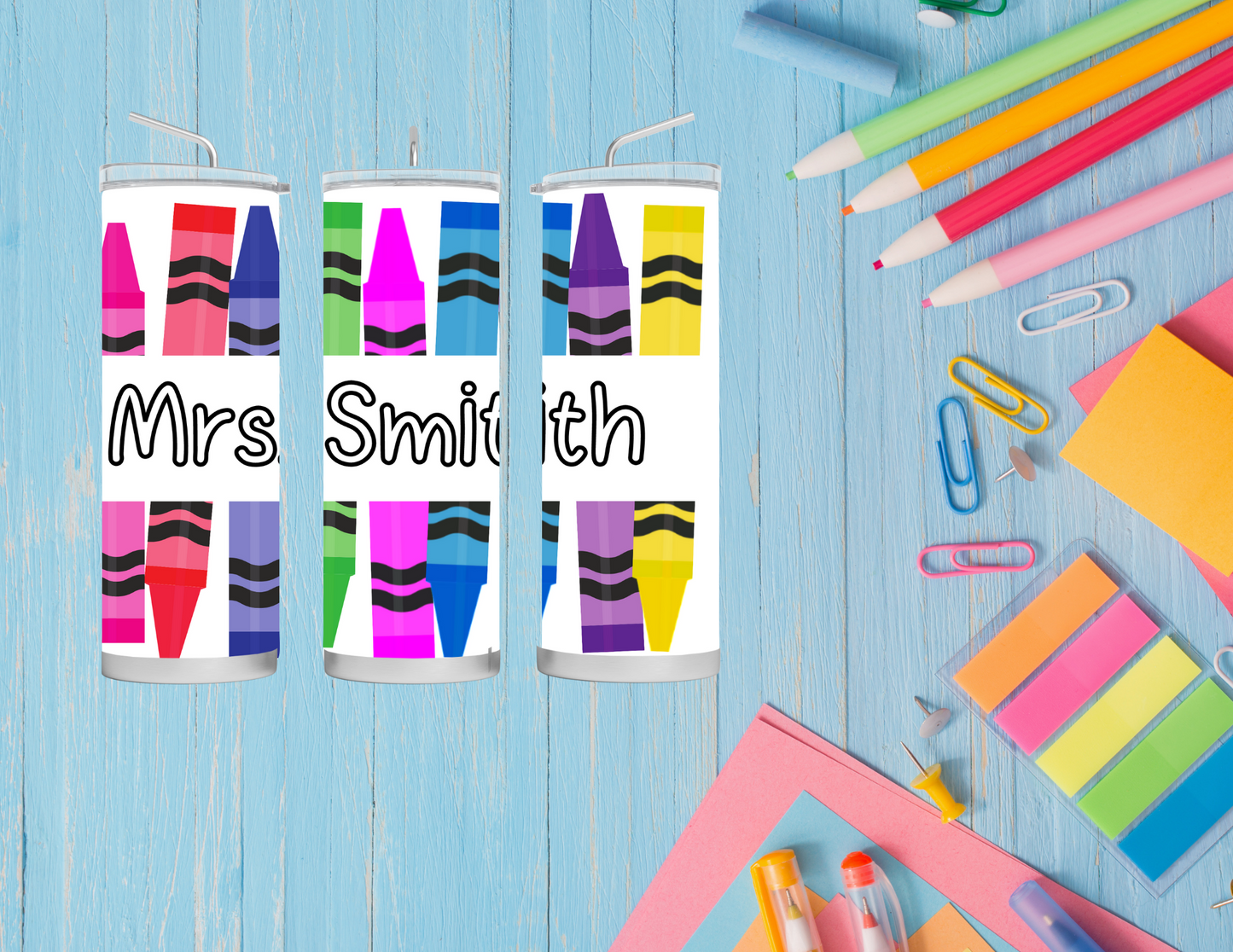 Free Editable Teacher Appreciation Tumbler Design